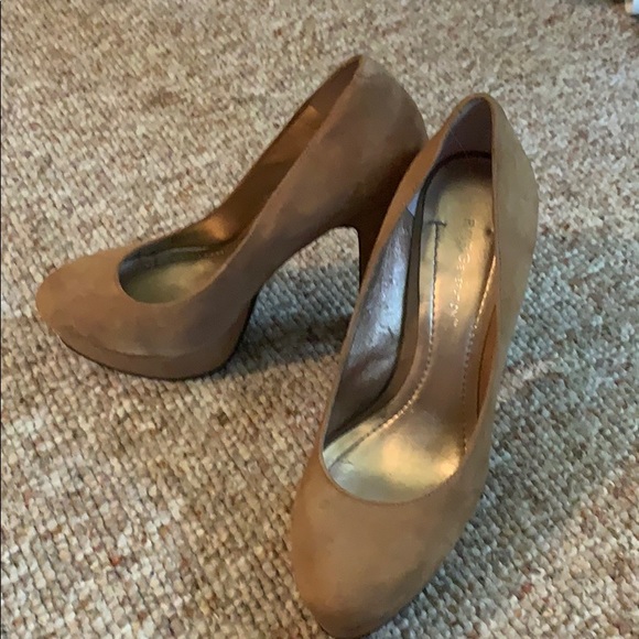 BCBGeneration Shoes - BCBG tan heels